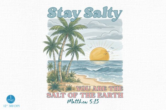 Download Stay Salty Beach Png, Sublimation Design - Sublimation design Collection