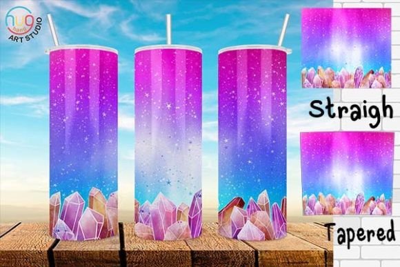 Download Crystals Boho Tumbler Sublimation Design - Sublimation design Collection