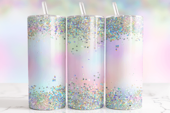Download Iridescent Holo Glitter Tumbler Wrap - Glitter tumbler wrap Collection