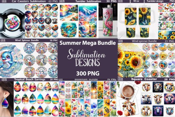 Download Summer Mega Bundle Sublimation Designs - Sublimation design Collection