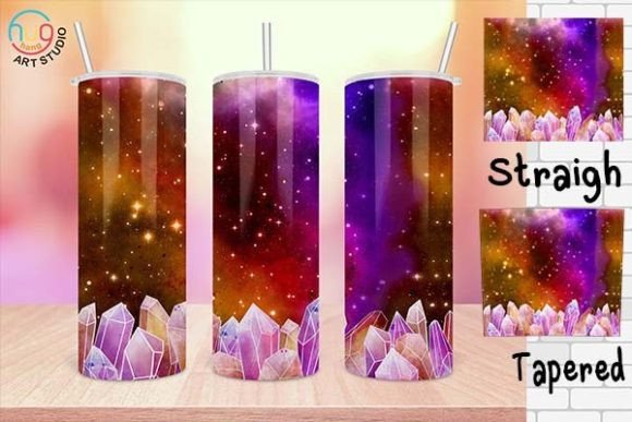 Download Crystals Boho Tumbler Sublimation Design - Sublimation design Collection