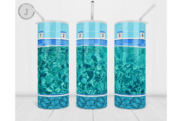 Download 20oz Swimming Pool Tumbler Summer Wrap - Pool tumbler Collection