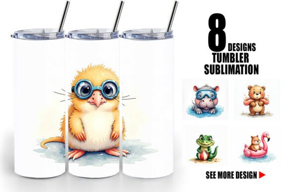 Download Ugly Cute Awkward Pool Tumbler Wrap - Premium Resources