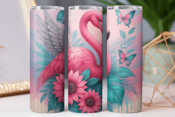 Download Flamingo Animal Tumbler Wrap for 20oz - Premium Resources